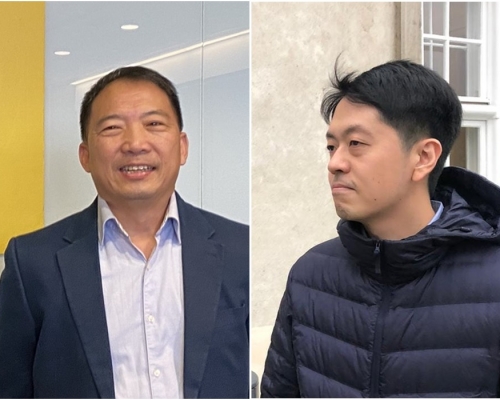 胡志偉曾聯絡身處丹麥許智峯。資料圖片/許智峯Facebook圖片
