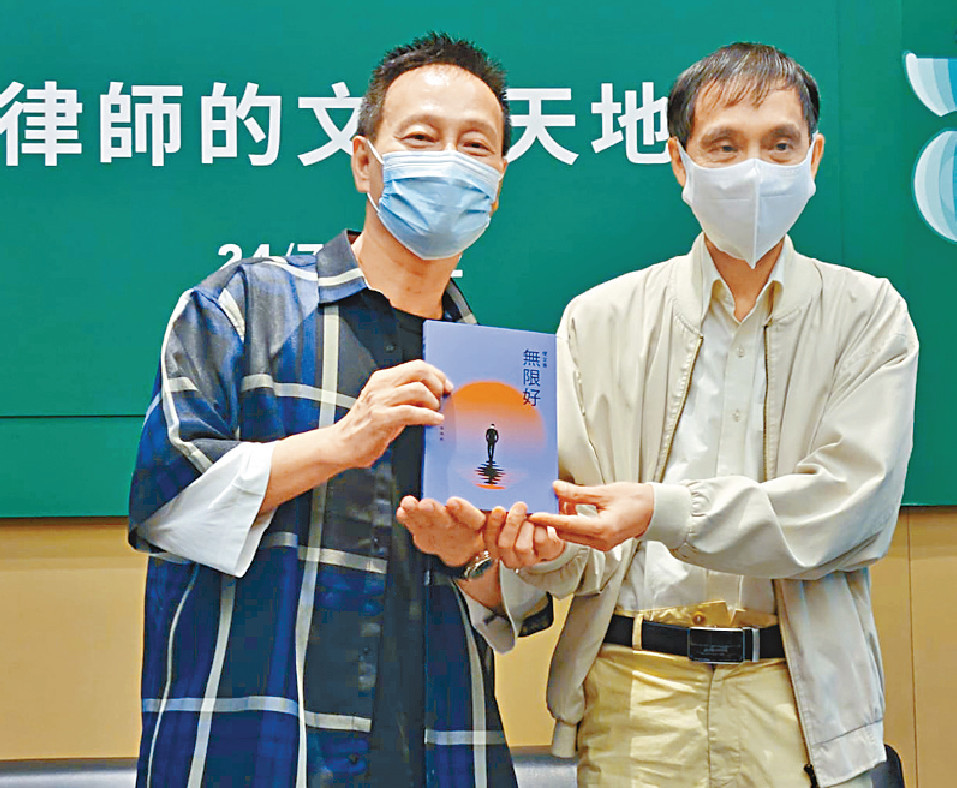 ■李偉民（左）與陳弘毅（右）。
