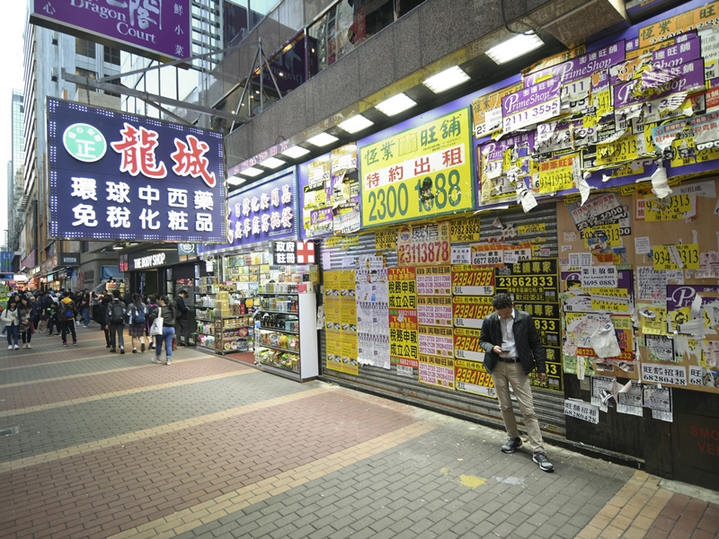 本港零售消費市道仍未如理想。（資料圖片）