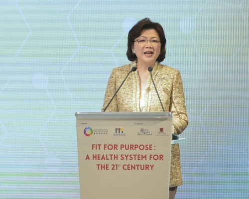 李錦芬感謝各界的支持和基金會上下一心的努力。資料圖片