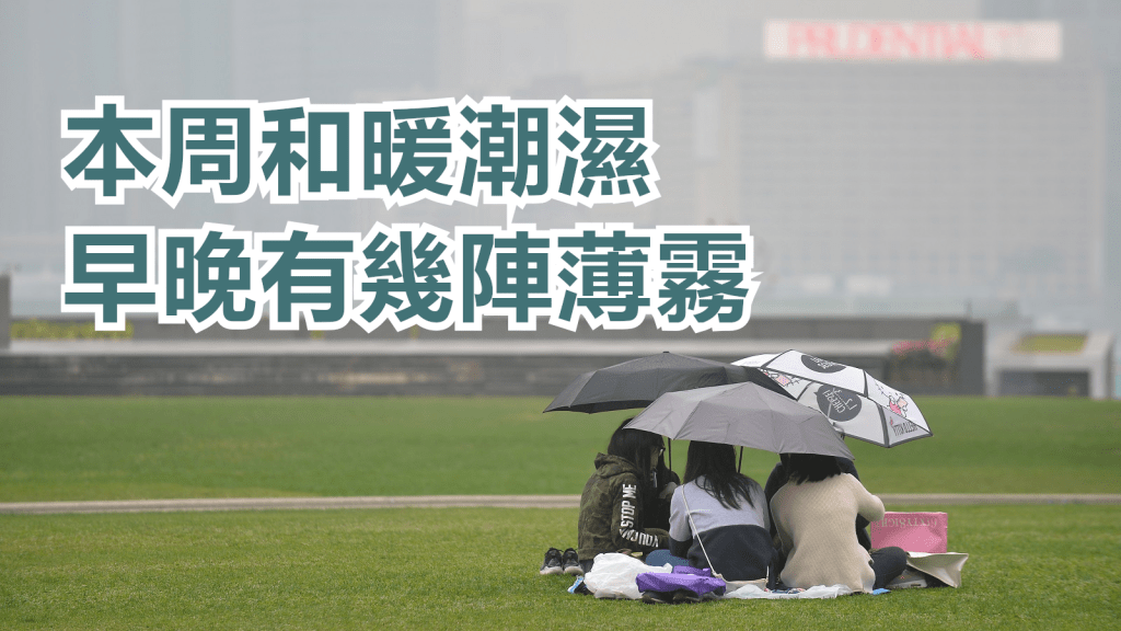 本周餘下時間廣東沿岸較為和暖潮濕,早晚有幾陣薄霧。資料圖片
