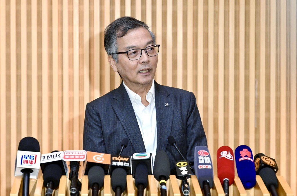 行政會議成員、碳中和及可持續發展委員會主席林正財。 行政會議成員、碳中和及可持續發展委員會主席林正財。