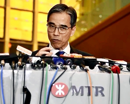 港鐵車務總監劉天成。
