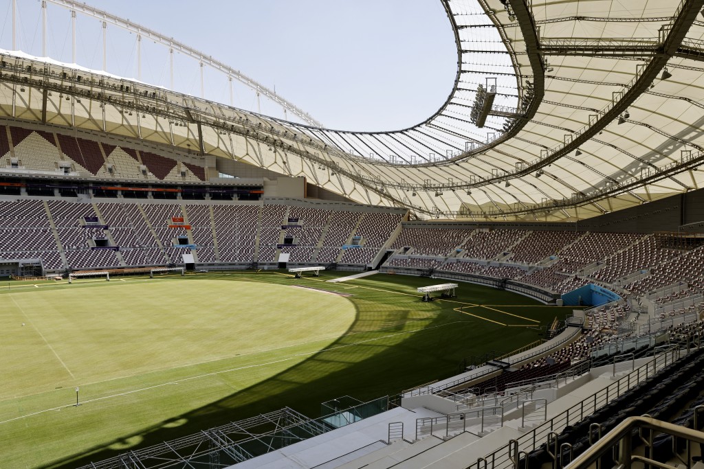 卡利法国际体育馆可容纳四万五千多名球迷。资料图片