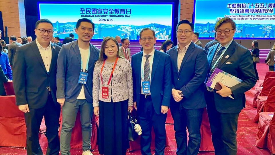 羅淑佩昨日出席「全民國家安全教育日」。羅淑佩fb