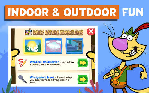 Nature Cat’s Great Outdoors让小朋友能够随时随地接触大自然。