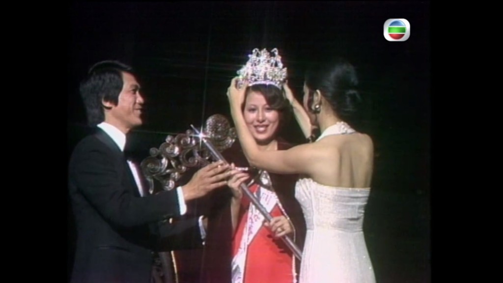 1974年香港小姐冠軍張文瑛。