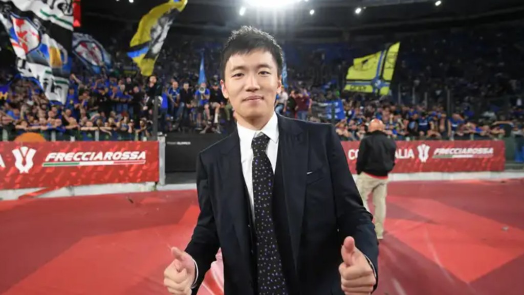 國米主席張康陽本身欠債不少。網上圖片