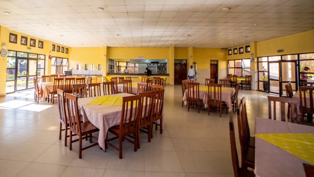 英国政府在卢旺达为安置非法入境者准备的「希望旅馆」（The Hope Hostel ）。  路透社