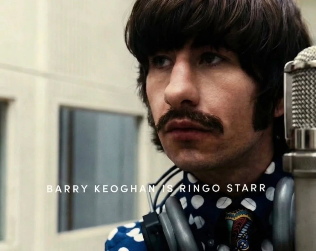 《伊利舍林的女妖》Barry Keoghan飾演靈高史達（Ringo Starr）。