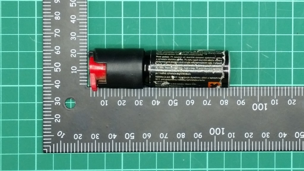 胡椒喷雾。警方提供图片