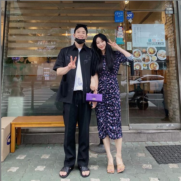 韓藝瑟上載與男友柳成宰合照放閃。