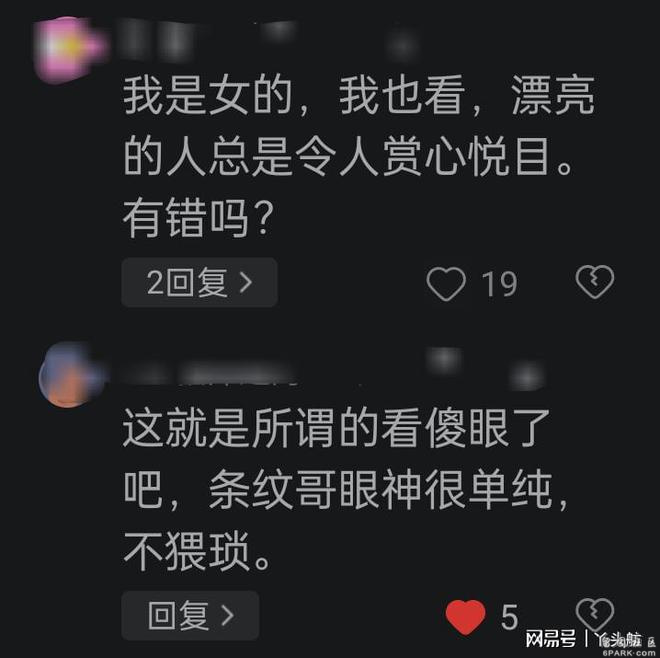 网友对他的评论大都很正面。