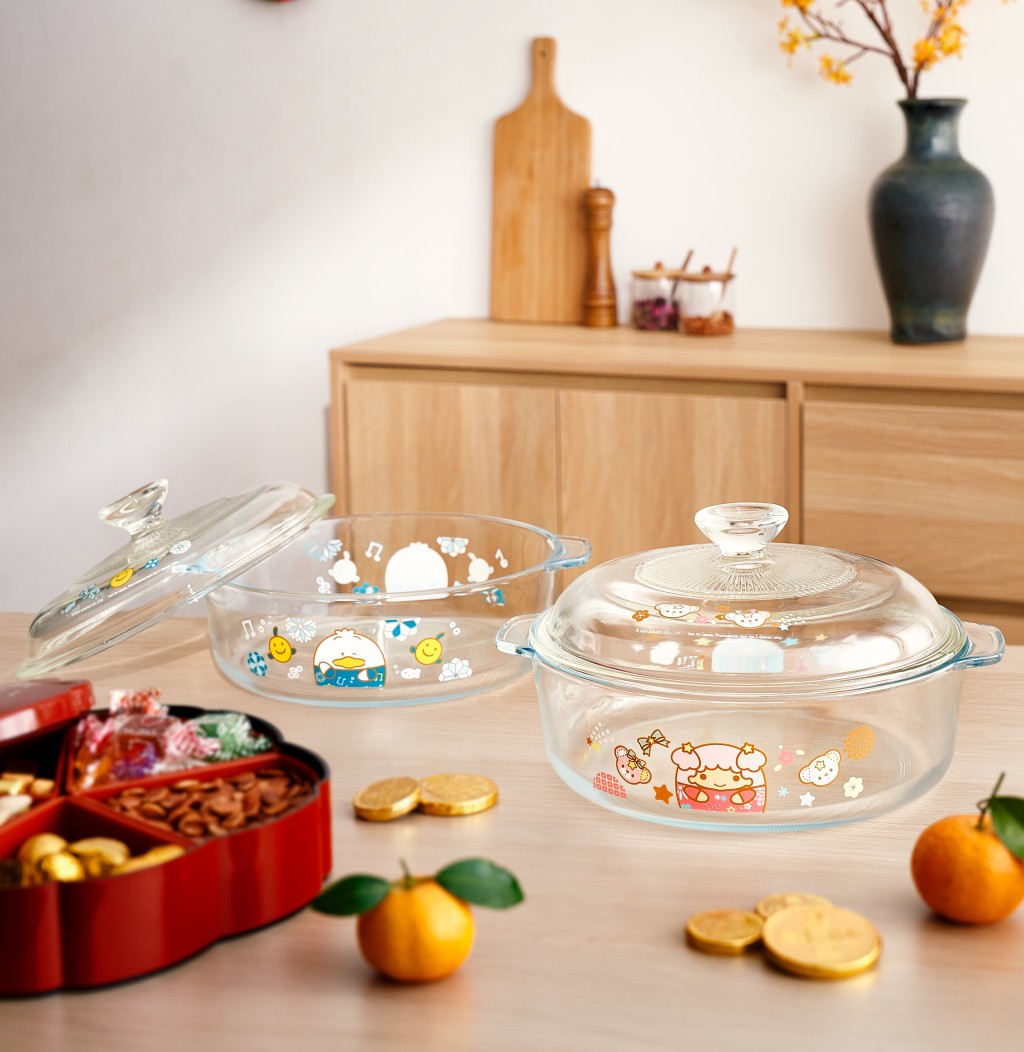 7-Eleven新春購物優惠第二擊！買禮盒或指定零食滿額送限量Little Twin Stars/Ahirunopekkle滿載祝福玻璃盤（圖片來源：7-11）