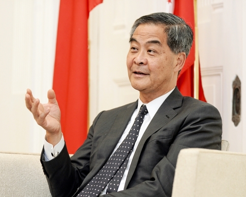 全國政協副主席、前行政長官梁振英指,內地對香港法律服務的需求,是香港律師為國為民做貢獻的好機會。資料圖片