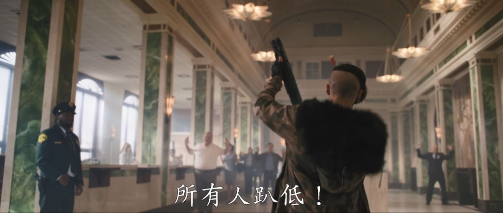 阿仁返工的銀行日日都有打劫。
