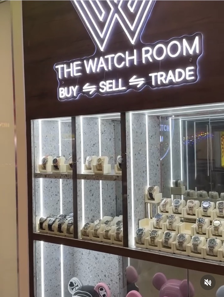 受害店家The Watch Room。 IG