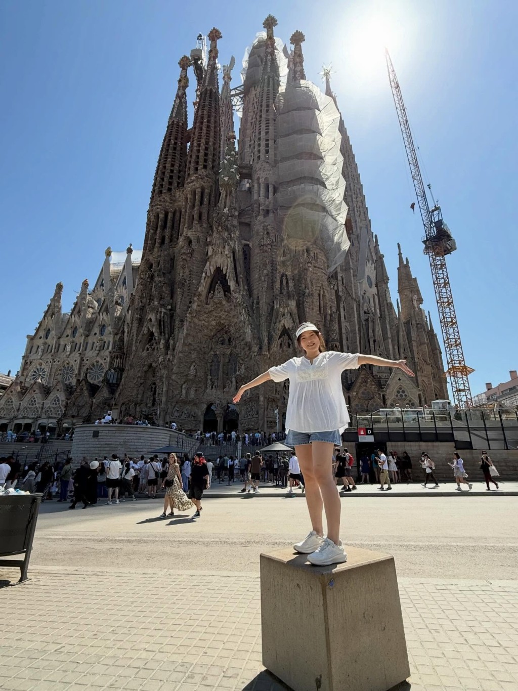歐倩怡離婚後,四出旅行散心。 歐倩怡離婚後,四出旅行散心。