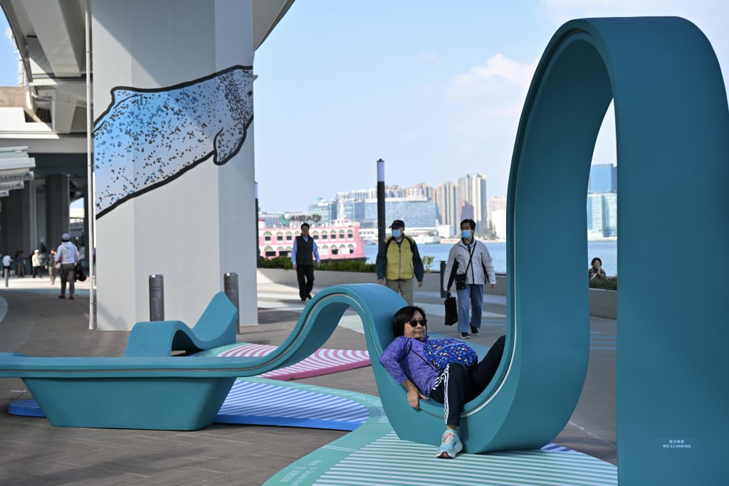 整段東岸板道均是「海濱共享空間」。 整段東岸板道均是「海濱共享空間」。