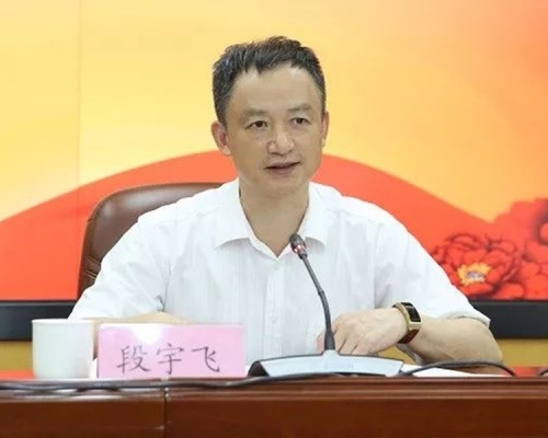 段宇飛正在北京出席人大會議。