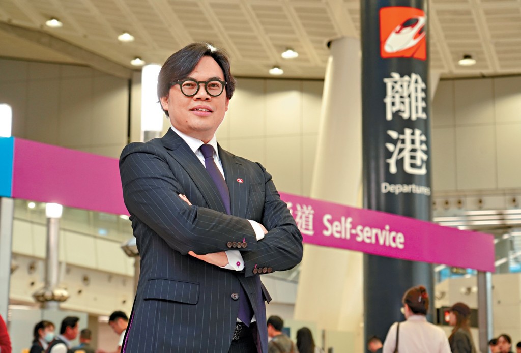 港鐵公司過境鐵路總管王家明表示，去年是高鐵碩果豐收的一年。