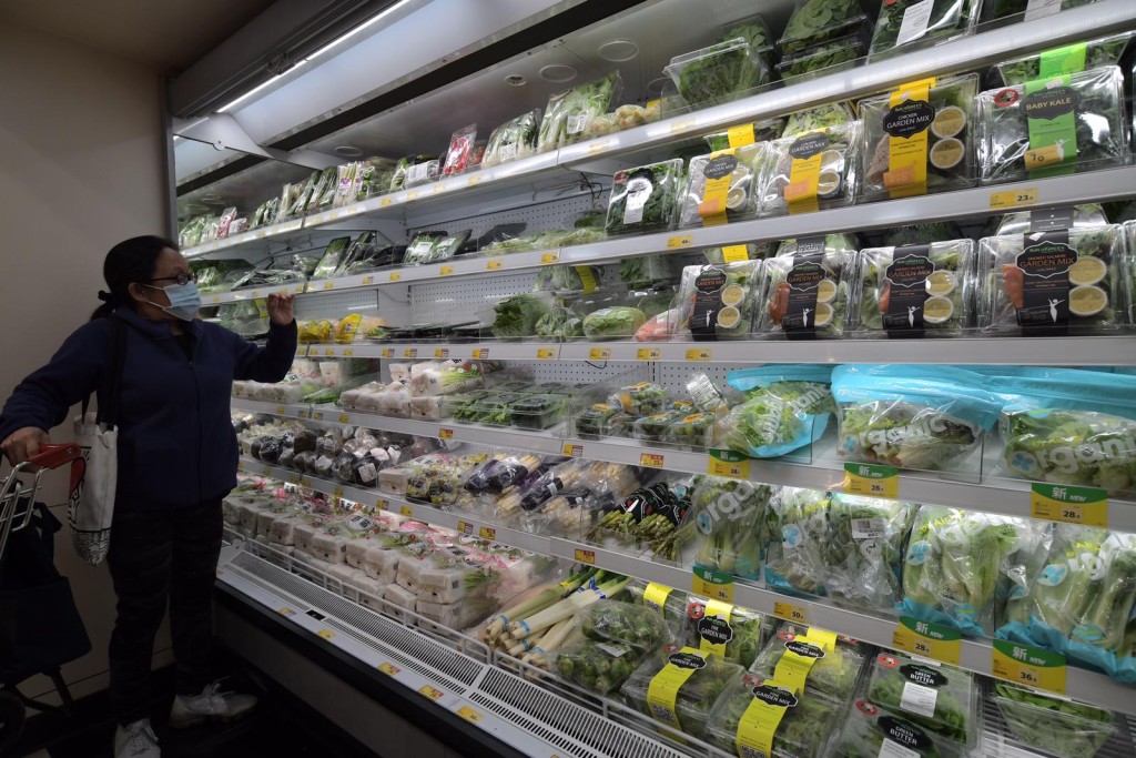 市面蔬菜供應數量及品種減少，價格亦有所上升。