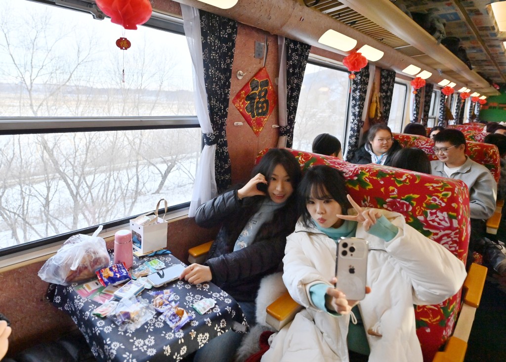 長白山旅遊持續升溫。 中新社