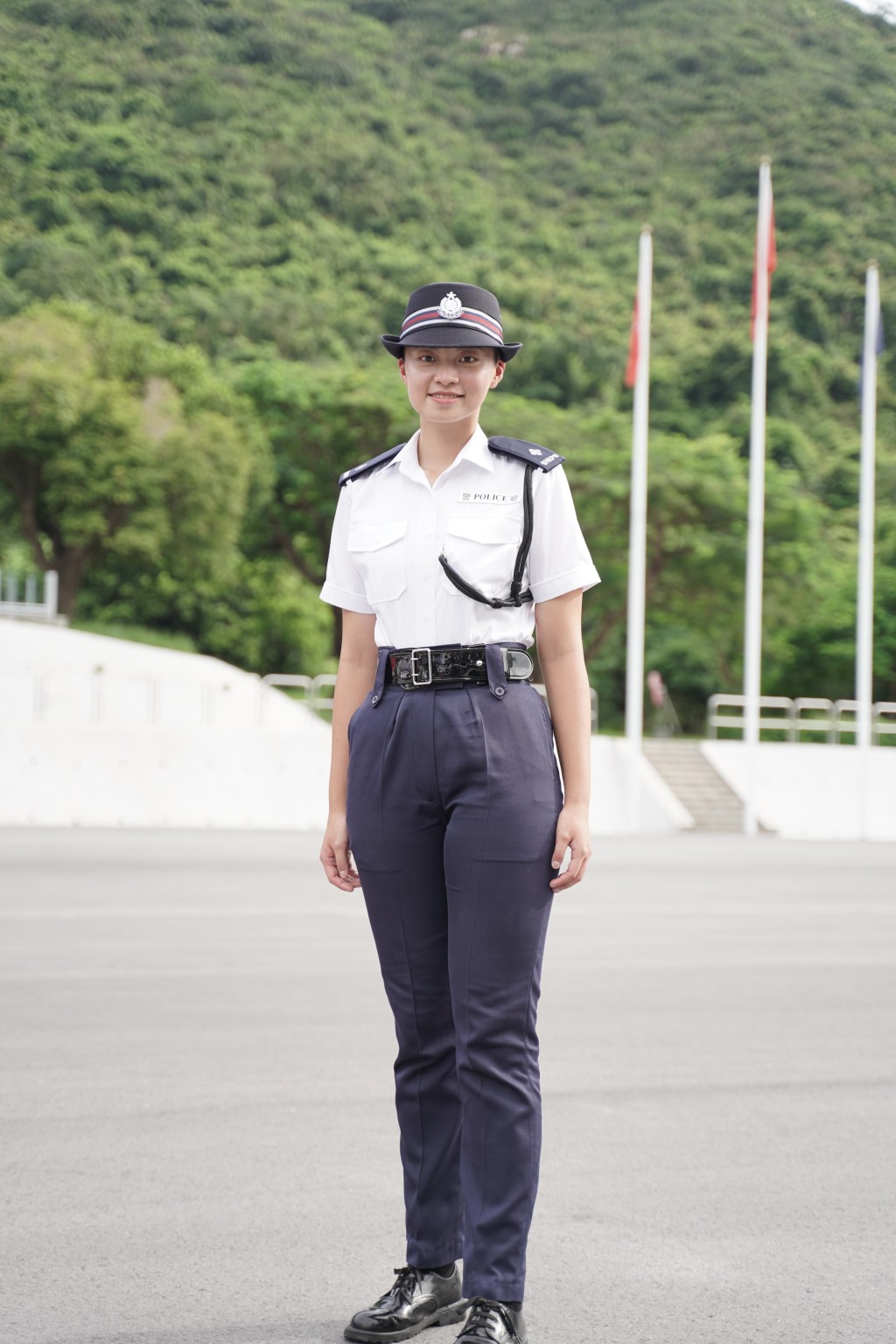 见习督察留芷君感言，日常警务工作帮助市民所带来的满足感难以言喻。