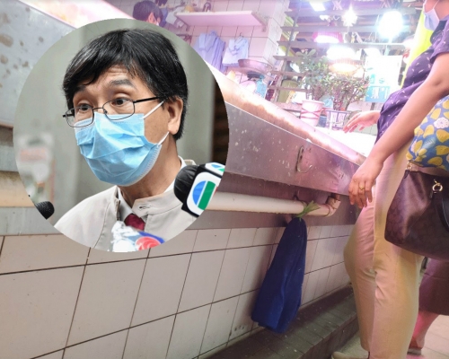 袁國勇憂慮街市攤檔共用毛巾有交叉感染風險。資料圖片
