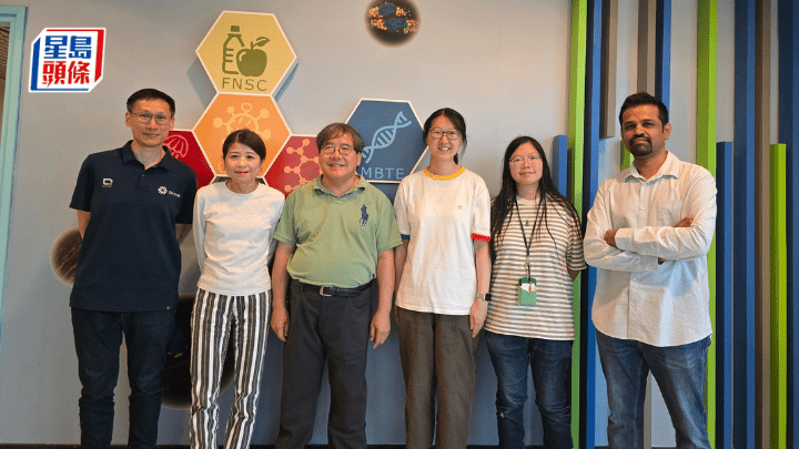 香港中文大學生命科學學院教授陳文博及其團隊成員 (圖片來源:中大網站)