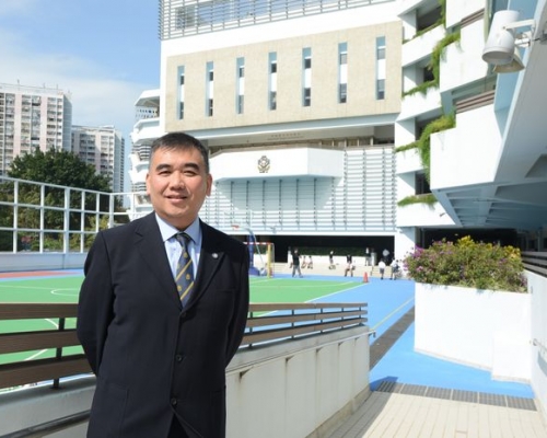 圖為聖保羅書院小學校長麥志豪。