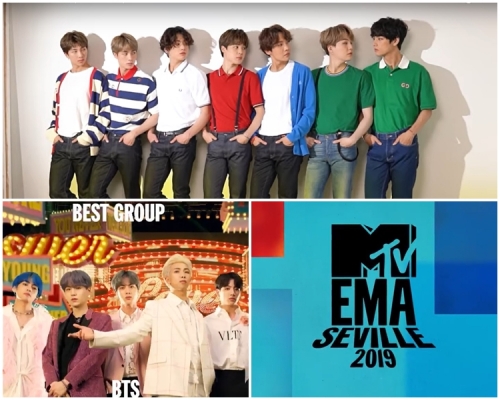 防彈少年團 在 11月3日於西班牙舉行的 「2019 MTV Europe Music Awards (EMA)」中獲得三個獎項，但防彈並沒有親自出席頒獎禮。
