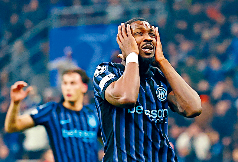 國際米蘭主場不敵波杜基林特，兩回合計負2:5。