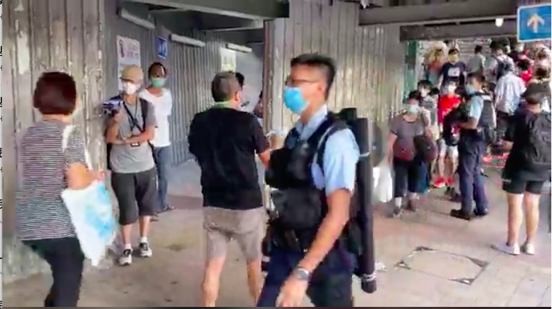 譚得志FB影片截圖