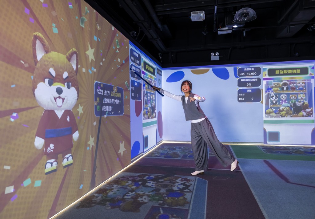 投委會理財教育體驗館推出全新學習體驗「投委會投資遊戲」，以互動實用且有趣方式展示投資者及理財教育資訊，並提高公眾防騙意識。