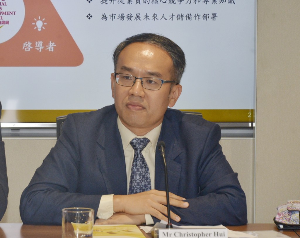 香港金融發展局行政總監許正宇。資料圖片