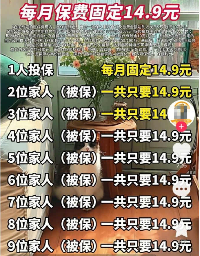 不少網民稱自己長輩被誘導開通保險。微博@上游新闻 不少網民稱自己長輩被誘導開通保險。微博@上游新闻