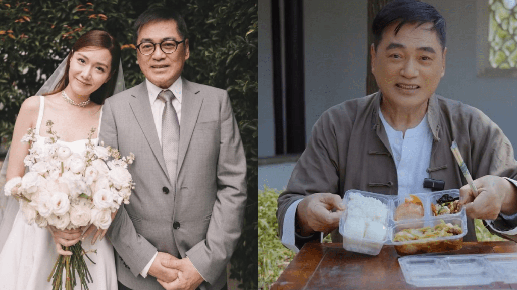 馬國明岳父湯鎮宗復出拍劇捱飯盒  捧膠盒嘆「有得食最緊要」  自爆相隔一年終於有工開
