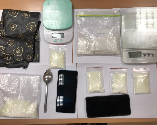行動中檢獲的部分證物。