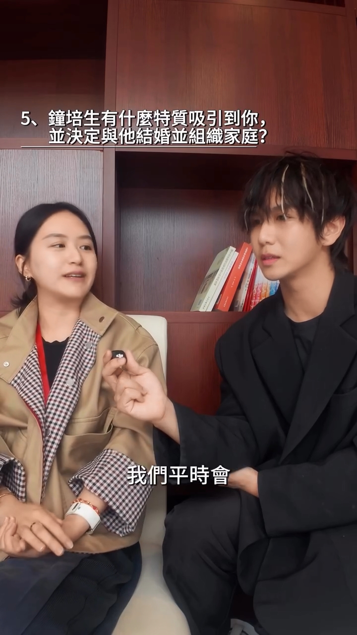 原來當日求婚，莊雅婷坦言爸爸是不知情。