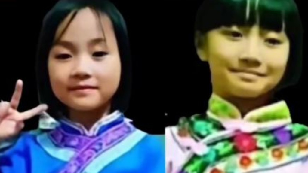 8歲陸某怡(右)及5歲陸某瑩姐妹，經連日搜索，終分別找回二人遺體。