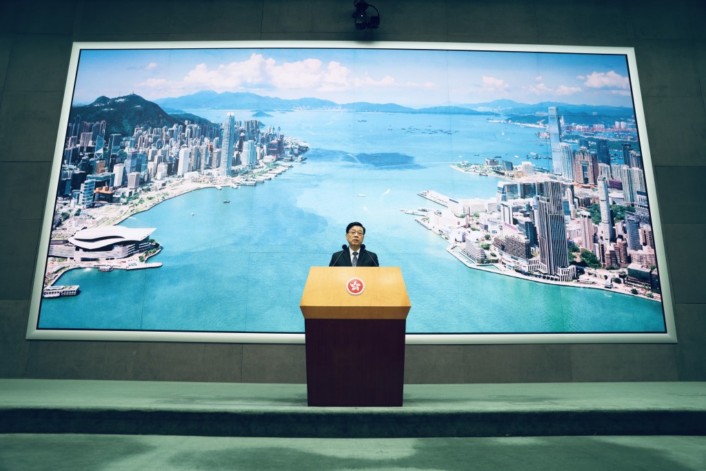 李家超政府與立法會討論出現不同想法不足為奇。何家豪攝 李家超政府與立法會討論出現不同想法不足為奇。何家豪攝