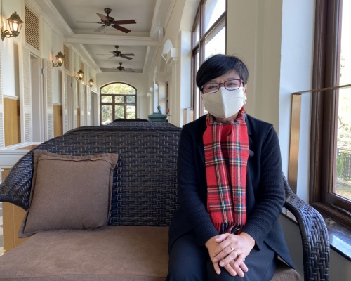 建築署署長林余家慧於上月退休。網誌圖片