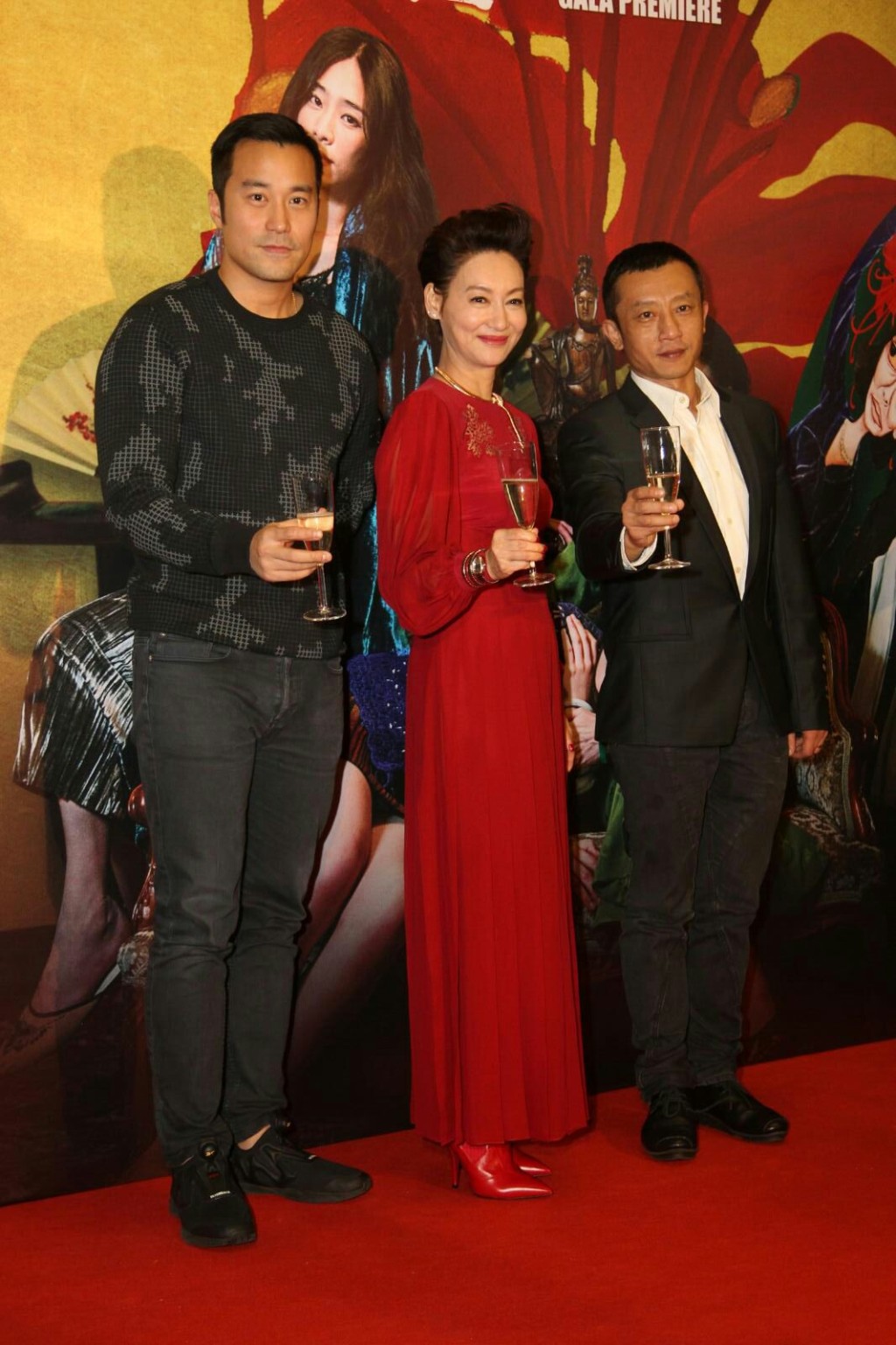 惠英紅笑言做姊弟就可以，孝全只有30幾歲，與他演情侶都怕被人笑。