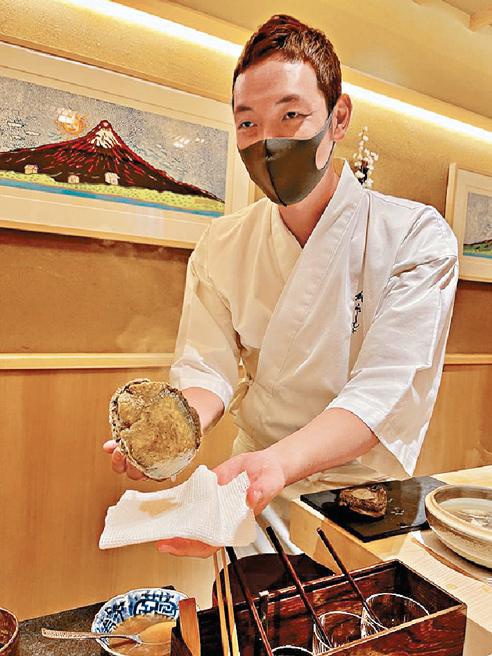 ■大廚和日本鮑魚