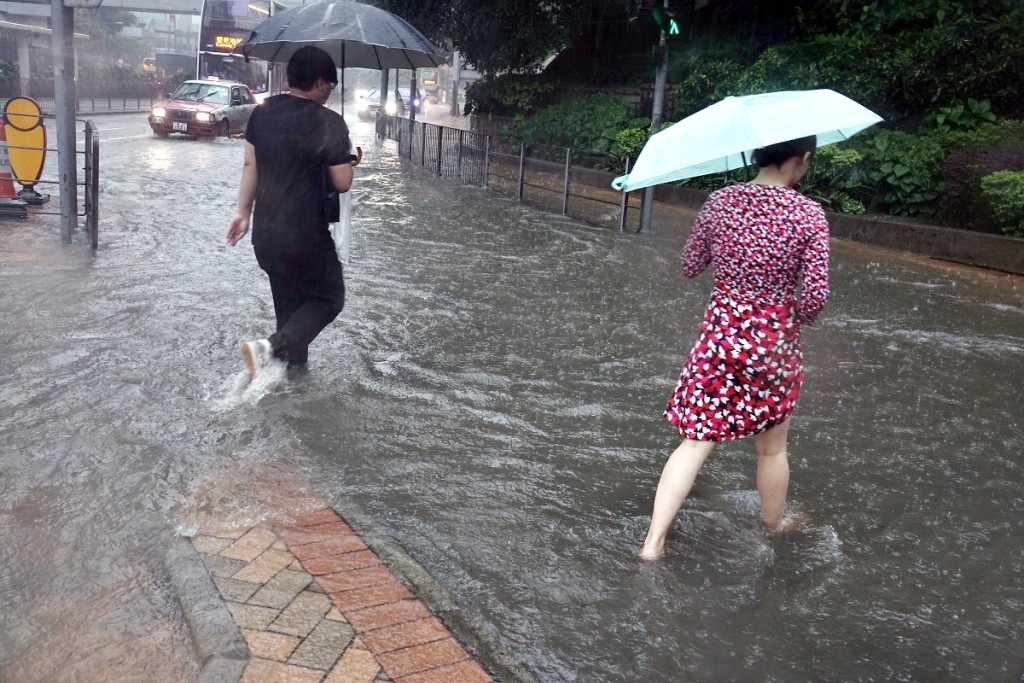 當「顯著降雨概率」為「中」至「高」時,表示當日的雨勢有機會較大。資料圖片