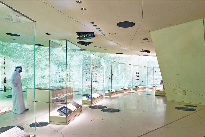 卡塔爾國家博物館設有11個展廳，向訪客詳盡介紹該國的發展史。