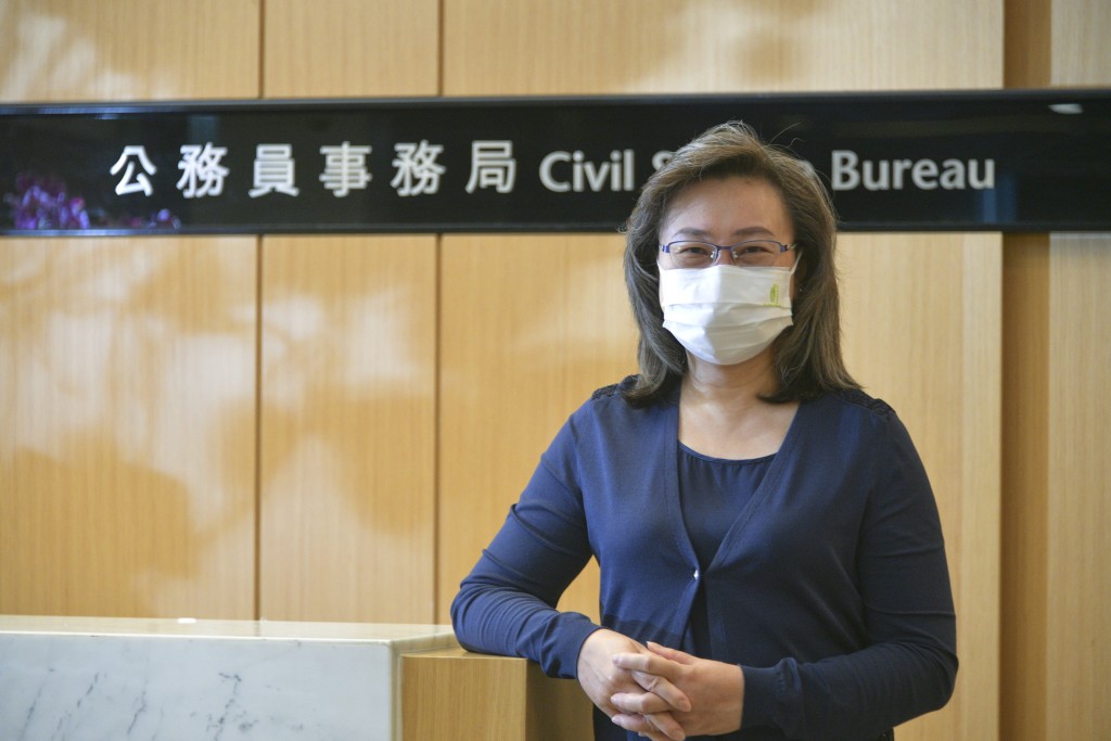 公務員事務局局長楊何蓓茵。資料圖片
