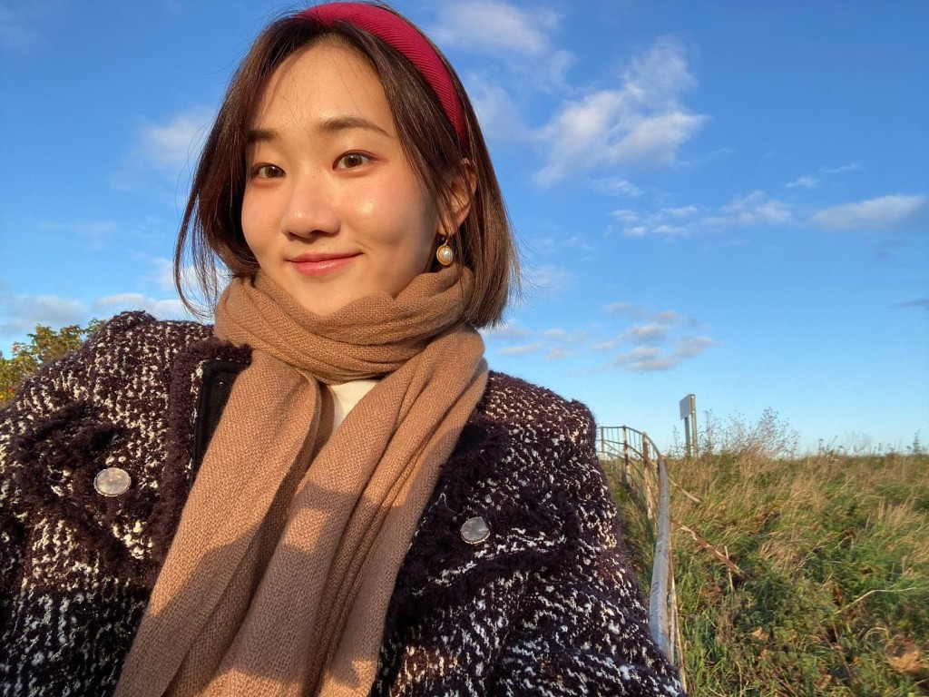 袁文靜由零開始學廣東話。 袁文靜由零開始學廣東話。