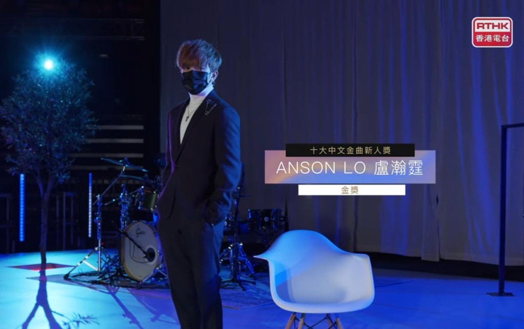 Anson Lo奪新人獎金獎。